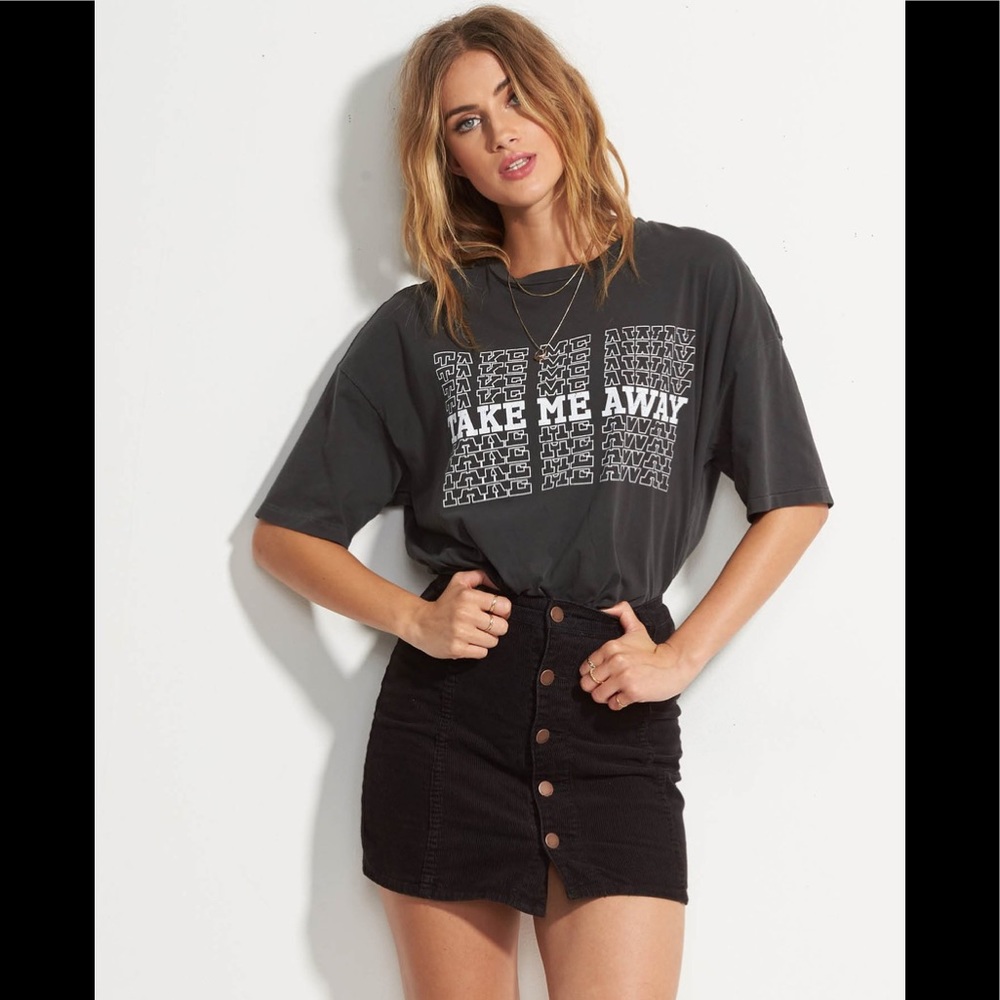 NWT Billabong Corduroy Skirt